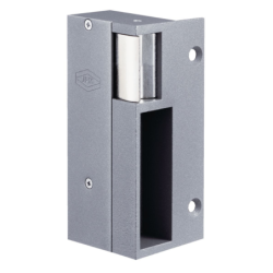 Gache electrique 12V applique pour serrure verticale a contact stationnaire a gauche