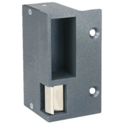 Gache electrique 12V applique pour serrure verticale a contact stationnaire a gauche