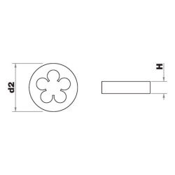 Filière HSS Cage 25.4mm Forme C