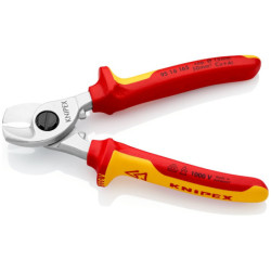Pince coupe-câble isolée 1000 V Ø 15mm Longueur 165mm