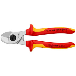 Pince coupe-câble isolée 1000 V Ø 15mm Longueur 165mm