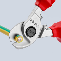 Pince coupe-câble isolée 1000 V Ø 15mm Longueur 165mm
