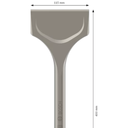 BURIN SDS MAX LARGE AUTO - AFF 115X400