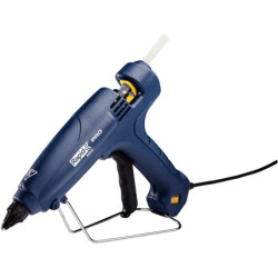 Pistolet à colle éléctrique 120W, 220V pour bâtons de colle Ø12mm Rapid EG320 en boite carton