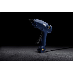 Pistolet à colle éléctrique 120W, 220V pour bâtons de colle Ø12mm Rapid EG320 en boite carton