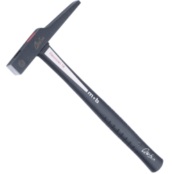 Marteau d'électricien 16mm manche bois frêne poids 160g
