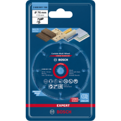 DISQUE À TRONÇONNER CARBURE MULTI-MAT EXPERT Ø 0.76X1.0X10mm