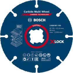 DISQUE A CONCRETION CARBURE Multi X-LOCK EXPERT 125mm