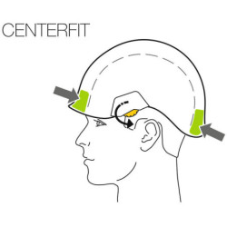 Casque monteur Strato Vent ventilé avec jugulaire réglage 2 molettes latérales