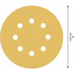 DISQUE ABRASIF C470 EXPERT D125mm G240 (blister 5 pcs)