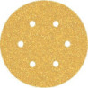 DISQUE ABRASIF Ø150mm 6 TROUS GR040 EXPERT (blister 5 pcs)