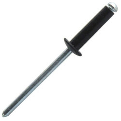 RIVET ALU RAL9005 NOIR TP 4.8X12-S BOITE 250