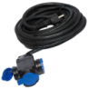 Prolongateur Pro 10m HO7RNF 3G1.5 3 Sorties