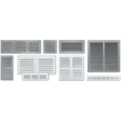 GRILLE 140X250 ALU ANO A M