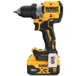 PERCEUSE VISSEUSE COMPACT 18V AVEC 2 BATTERIES 5,0 Ah + CHARGEUR EN COFFRET DCD800P2T-QW
