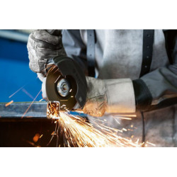MEULEUSE ANGULAIRE 125mm 1200W 230V (avec disque diamant) BOSCH GWS 12-125 EN COFFRET