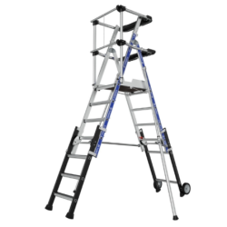 Plateforme Sherpascopic Garde corps lisse