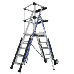Plateforme Sherpascopic Garde corps lisse