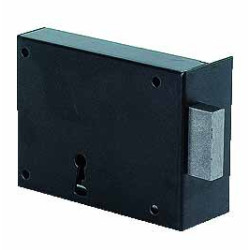 PENE DORMANT COFFRE 110 MM A GAUCHE 2 CLES