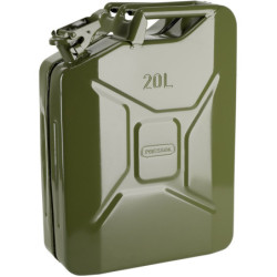 JERRICAN CARBURANT EN METAL VERT 5L