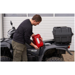 JERRICAN PLASTIQUE ROUGE POUR HYDROCARBURE- 10L