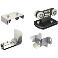 Garniture spéciale pour portails en porte à faux acier de 4 m et 200 kg Mantion 9050GPAF