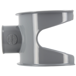 Selle de branchement pvc 90° Mâle-Femelle Ø100-40mm