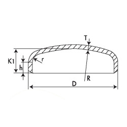 FOND BOMBE A SOUDER 101.6x3.6 N