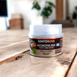 MASTIC BI-COMPOSANTS SOUPLE SINTOBOIS CHENE CLAIR (boite de 190 gr)