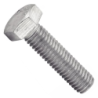 Vis à métaux tête hexagonale filetage total Inox A2 - DIN 933 - (similar ISO 4017, NFE25-114, UNI 5739)