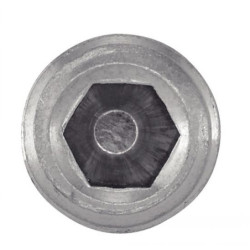 Vis sans tête six pans creux bout plat Inox A2 - ISO 4026 - (similar DIN 913, NFE27-180, UNI 5923)