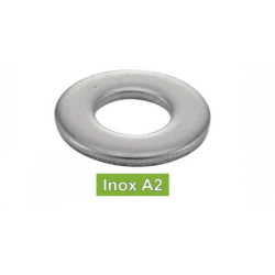 Rondelle plate moyenne Type M Inox A2 - NFE 25514 - (NFE25-513)