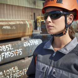 Lunettes Komet fumés polarisés anti-buée avec étui