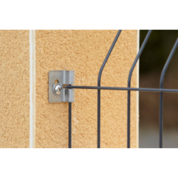 FIXATIONS MURALES INOX SAC DE 4 PCES