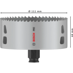 SCIE TREPAN PROGRESSOR BIM BOIS/METAL Ø 65mm