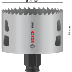 SCIE TREPAN PROGRESSOR BIM BOIS/METAL Ø 65mm