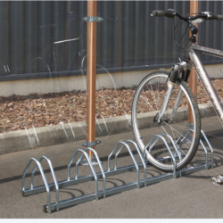 Ratelier 5 vélos Face à face