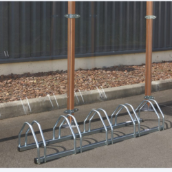Ratelier 5 vélos Face à face