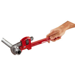 Clé serre tube fonte modèle Americain Mors fixe interchangeable acier traité 55 HRc FACOM 134A