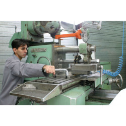 Clé à pipe débouchée forgée 6 pans x 6 pans métrique