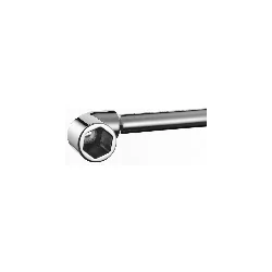 Clé à pipe débouchée forgée 6 pans x 6 pans en pouces