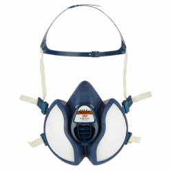 DEMI MASQUE SERIE 4000+ A FILTRES INTEGRES FFA2P3 R D