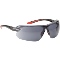 Lunettes Iris-S fumées anti-rayures et anti-buée avec cordon et étui