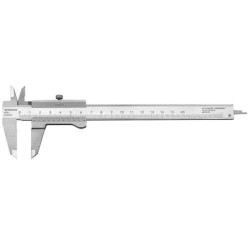 Pied à coulisse universel classe 0 Vernier avec vis de blocage Précision 1/50ème En coffret