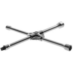 Clé en croix pour écrous de roue
