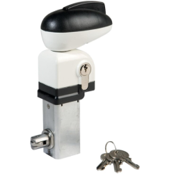 Serrure pour portillon de piscine pour tube de 40mm