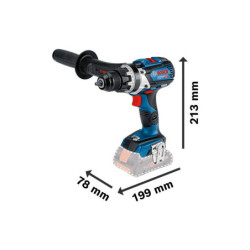 Perceuse visseuse GSR 18V-110C avec 2 batteries Procore 4,0 Ah + chargeur En coffret L-Boxx