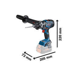 Perceuse Visseuse sur batterie,sans batterie ni chargeur GSR 18V-150C Bosch 06019J5002 en coffret L-
