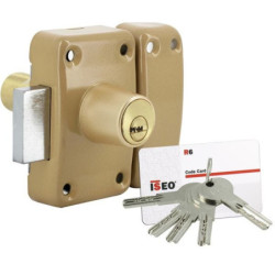 VERROU CITY R6 BR.45MM VARIE