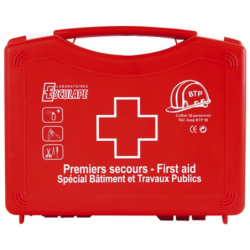 Trousse de secours Asep BTP 10 coffret 10 personnes